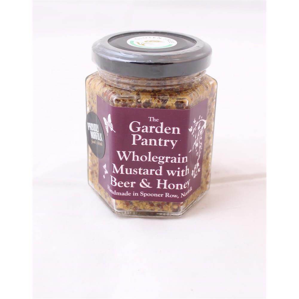 The Garden Pantry Wholegrain Mustard With Beer & Honey 165g